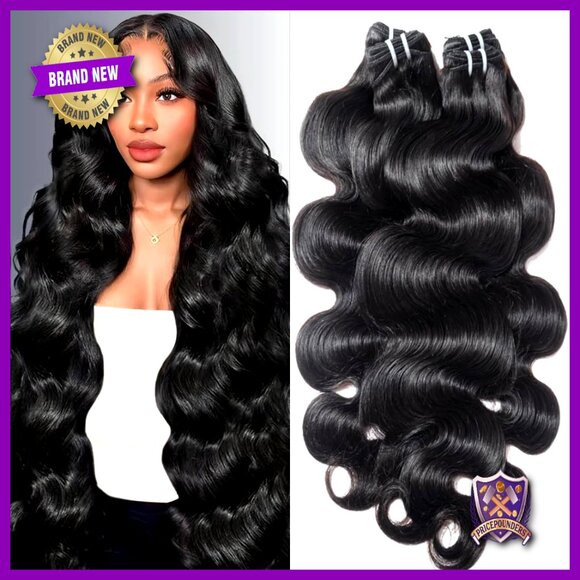 4 Bundles 100% Brazilian Virgin Hair Body Wave Extensions 18-24 Inch main image 5